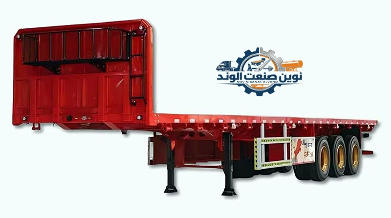 تریلی کفی 18 چرخ