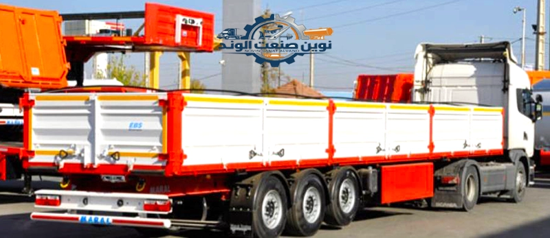 تریلی کفی لبه دار 18 چرخ - تصویر 2
