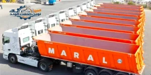 تریلی کمپرس 18 چرخ